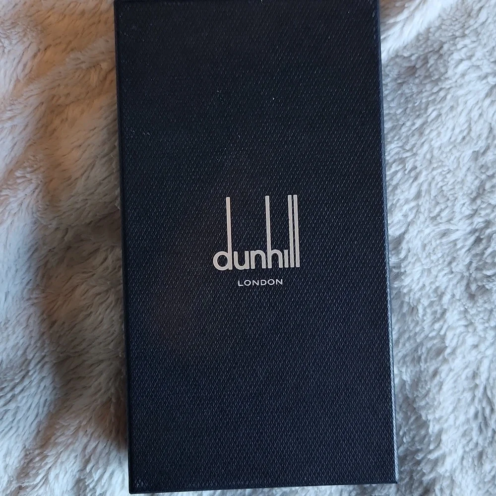 Dunhill Cadogan Zip Coat Wallet – Red & Navy Geometric Print